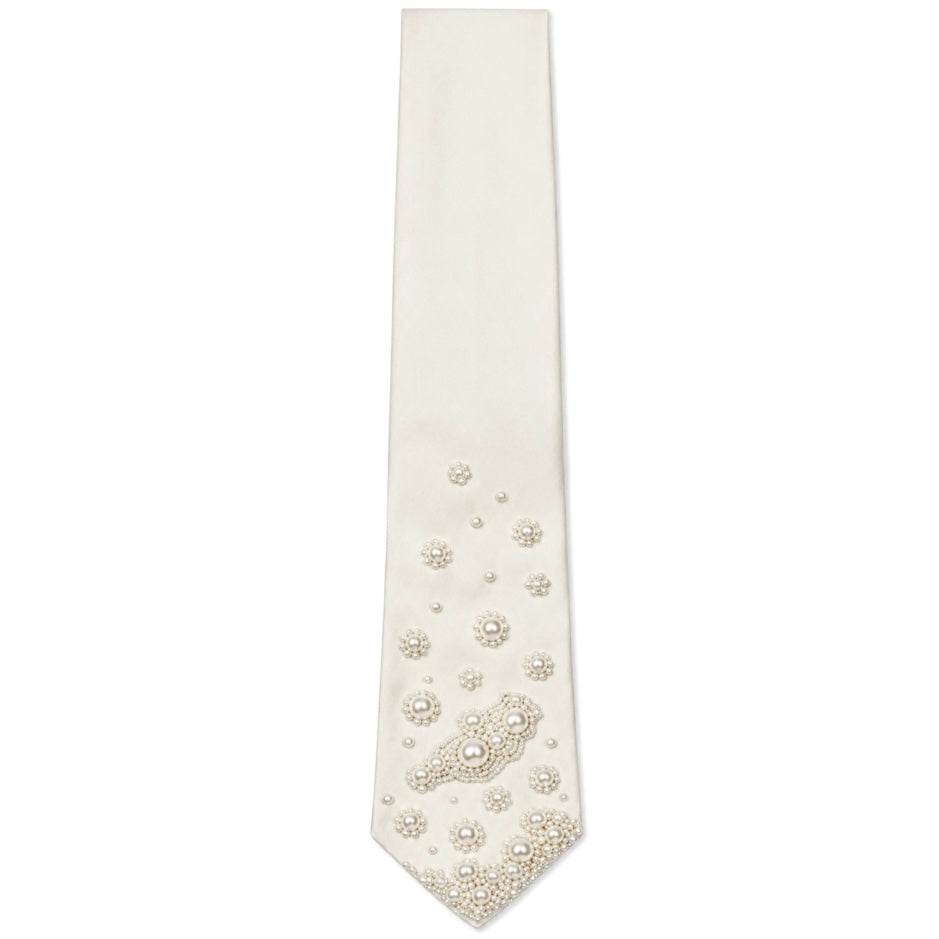 Ivory Pearl Tie
